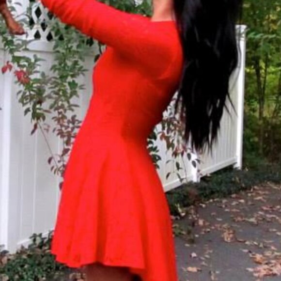 H&M Red Lace Mini Dress - Picture 4 of 5